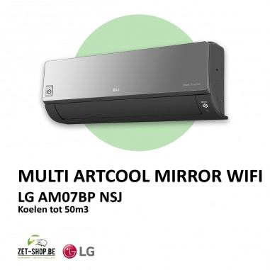 LG AM07BK NSJ Multi Artcool Mirror WiFi wandmodel