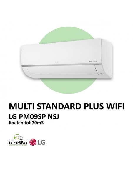 LG PC09ST  NSJ Multi Standard Plus WiFi wandmodel