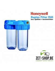Honeywell DUPLEX fijnfilter + koolstoffilter  ff40 3/4