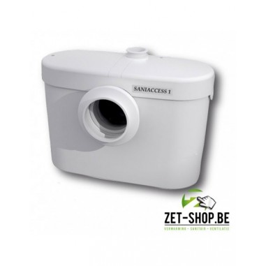 Sanibroyeur SFA Saniacces 1  SFA wit Vergruizer voor wc