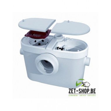 Sanibroyeur Saniacces 2  SFA vergruizer voor wc  + lavabo wit