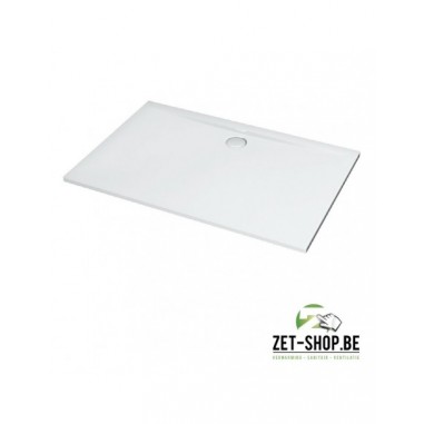 Inloopdouche Inbouw Acryl   ZET - LINE 90-80-4Cm Wit Diepte 40 mm, vervaardigd uit acryl, vertrekdikte