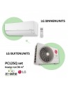 Airco  LG  PC12 WiFi  Single Split  - 3.5KW koelen 4.0KW verwarmen